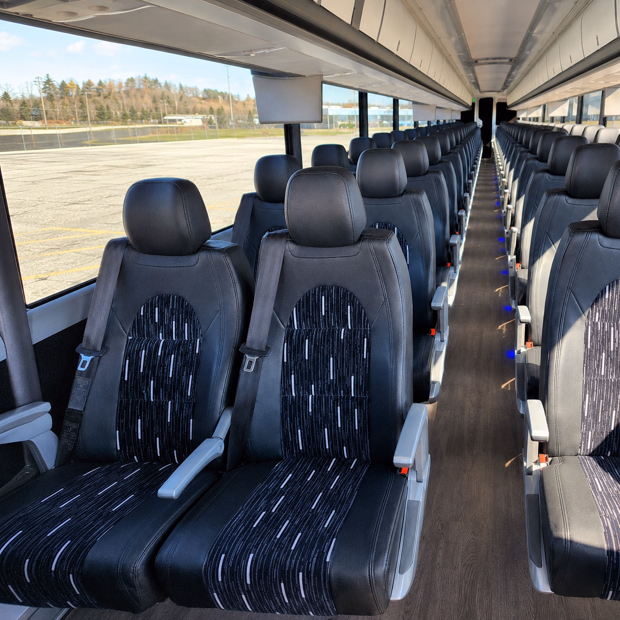 student athlete band and academic competition charter buses