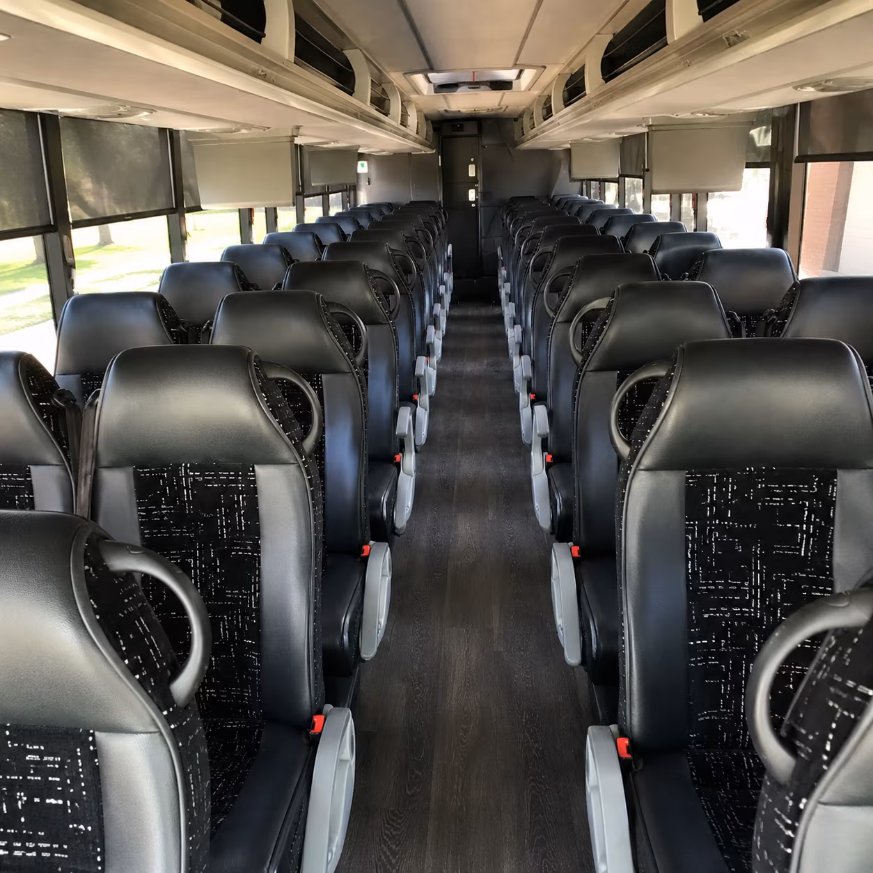 surprise charter bus services interior